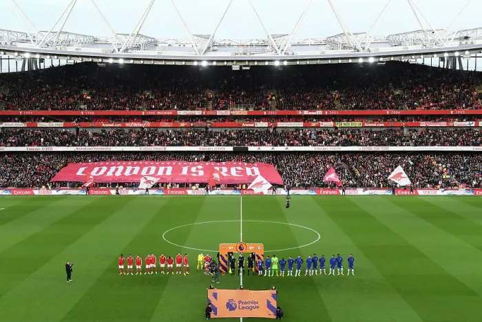 Framed Print : Arsenal vs. Chelsea: Premier League Showdown at Emirates Stadium