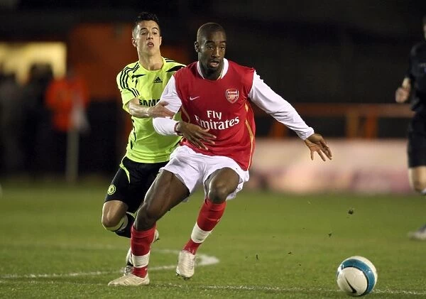 Arsenal vs. Chelsea Reserves: A Battle at Underhill - Djourou vs. Tejada, 1:1 Stalemate in the Barclays Premier Reserve League (March 25, 2008)