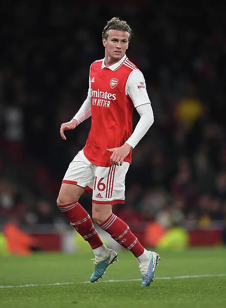 Arsenal vs. Chelsea: Rob Holding in Action at the Emirates Stadium, Premier League 2022-23