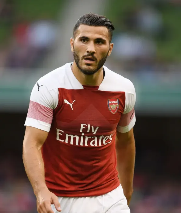 Framed Print : Arsenal vs. Chelsea: Sead Kolasinac in Action at the International Champions Cup 2018 in Dublin