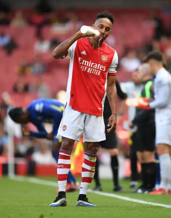 Framed Print : Arsenal vs Chelsea Showdown: Aubameyang Faces Off in Pre-Season Battle