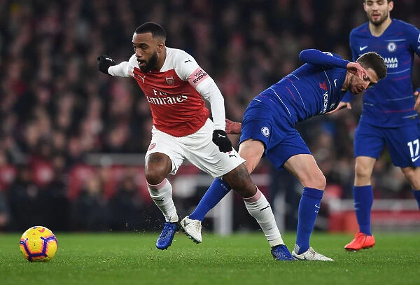 Arsenal vs. Chelsea Showdown: Lacazette vs. Jorginho - Premier League Clash at Emirates Stadium