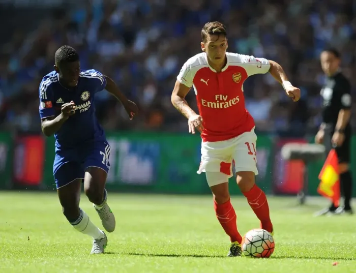 Framed Print : Arsenal vs. Chelsea Showdown: Ozil vs. Ramires - Community Shield Battle at Wembley Stadium Framed Print : Arsenal vs. Chelsea Showdown: Ozil vs. Ramires - Community Shield Battle at Wembley Stadium