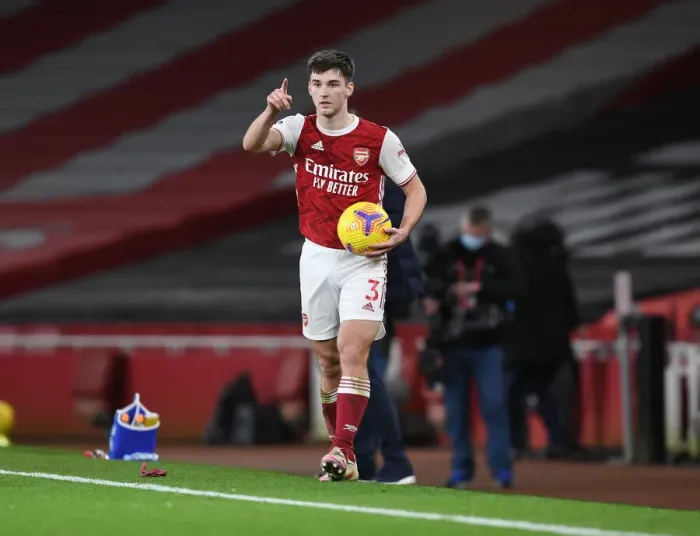 Framed Print : Arsenal vs Chelsea: Tierney at Empty Emirates - Premier League 2020-21 Framed Print : Arsenal vs Chelsea: Tierney at Empty Emirates - Premier League 2020-21