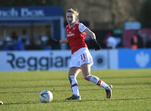Arsenal vs Chelsea: Vivianne Miedema in Action during the FA Womens Super League Match