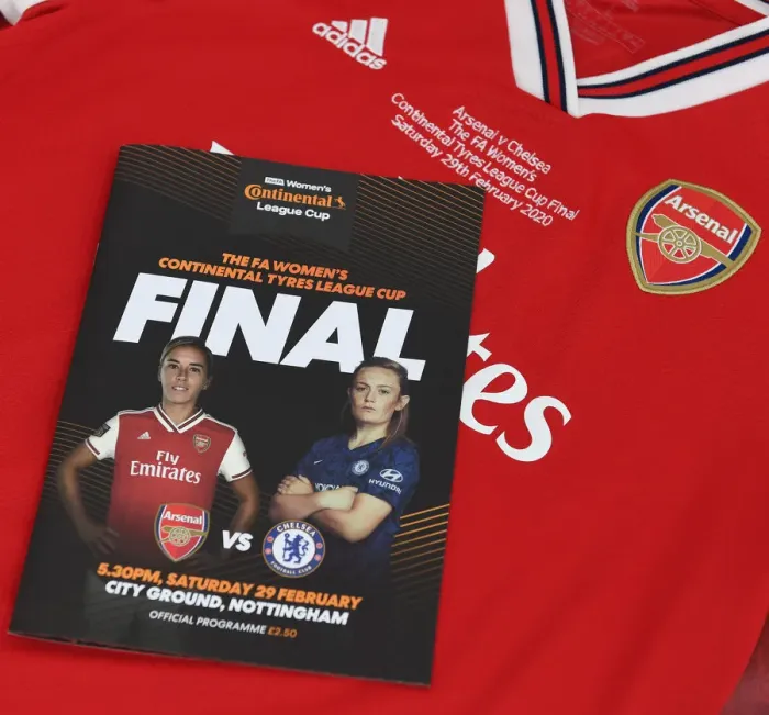 Framed Print : Arsenal vs. Chelsea Women: FA Womens Continental League Cup Final Showdown Framed Print : Arsenal vs. Chelsea Women: FA Womens Continental League Cup Final Showdown