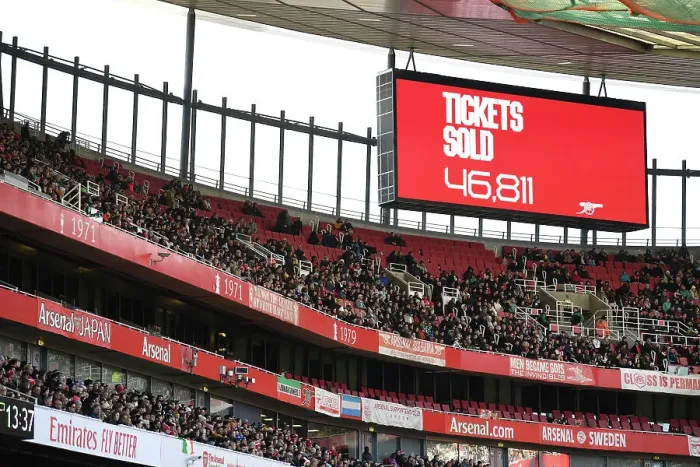 Framed Print : Arsenal vs. Chelsea Women's Super League Ticket Sales Countdown at Emirates Stadium Framed Print : Arsenal vs. Chelsea Women's Super League Ticket Sales Countdown at Emirates Stadium