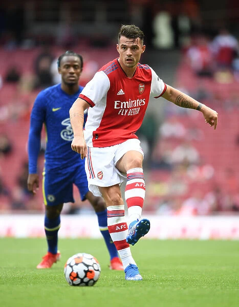 Arsenal vs Chelsea: Xhaka's Determination in the Mind of the Game (Pre-Season Friendly 2021-22)