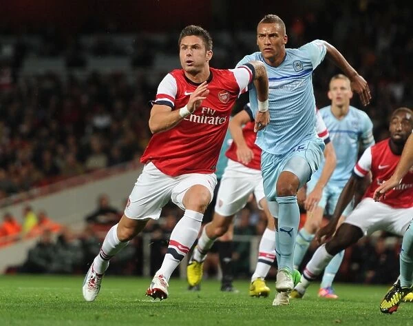 Arsenal vs Coventry City: Olivier Giroud Faces Off Against Reece Brown in Capital One Cup Clash