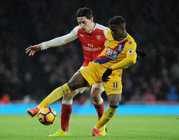 Arsenal vs Crystal Palace: Hector Bellerin Faces Off Against Wilfred Zaha in Intense Premier League Clash