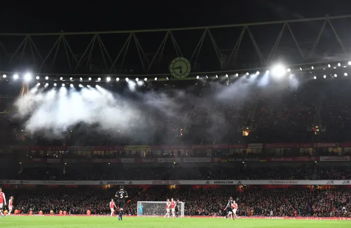 Framed Print : Arsenal vs Crystal Palace: Premier League Clash at Emirates Stadium Framed Print : Arsenal vs Crystal Palace: Premier League Clash at Emirates Stadium