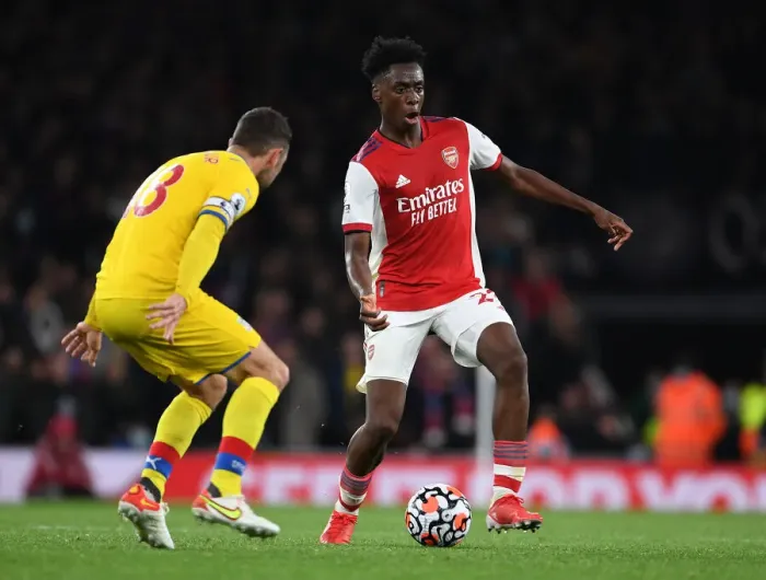 Framed Print : Arsenal vs Crystal Palace: Sambi Clashes with McArthur in the Premier League Framed Print : Arsenal vs Crystal Palace: Sambi Clashes with McArthur in the Premier League