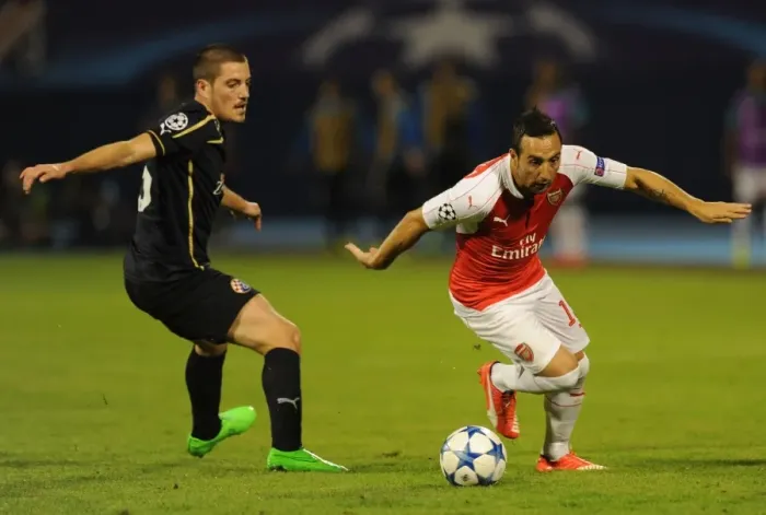 Framed Print : Arsenal vs Dinamo Zagreb: UEFA Champions League Clash, September 2015