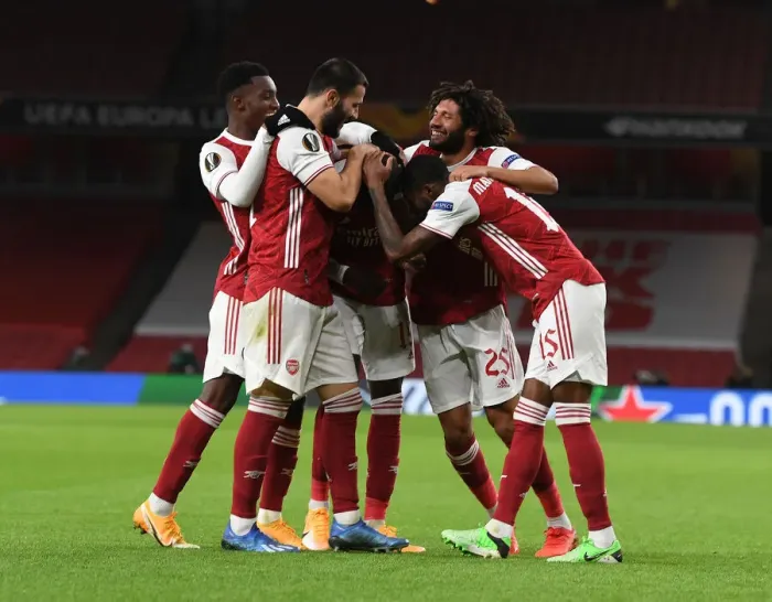Framed Print : Arsenal vs Dundalk: Empty Emirates Stadium - UEFA Europa League (2020-21) Framed Print : Arsenal vs Dundalk: Empty Emirates Stadium - UEFA Europa League (2020-21)