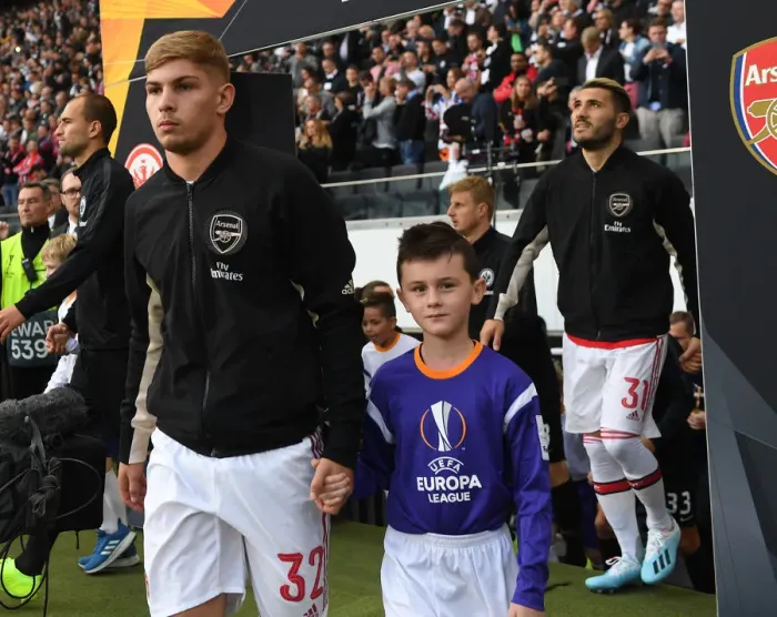 Framed Print : Arsenal vs. Eintracht Frankfurt: UEFA Europa League Showdown in Frankfurt