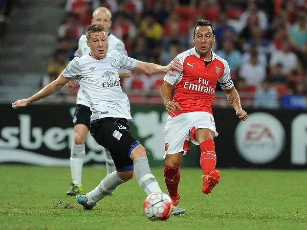 Arsenal vs. Everton: 2015 Barclays Asia Trophy Clash in Singapore