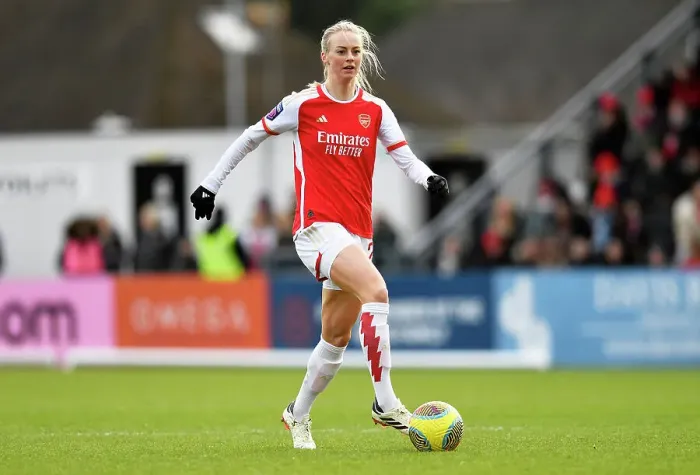 Framed Print : Arsenal vs. Everton: Barclays Women's Super League Clash at Meadow Park (2023-24) Framed Print : Arsenal vs. Everton: Barclays Women's Super League Clash at Meadow Park (2023-24)