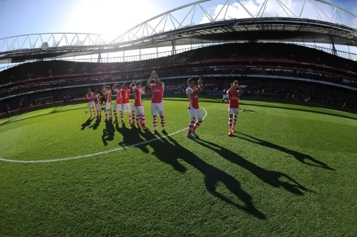 Framed Print : Arsenal vs. Everton: Premier League Clash at Emirates Stadium, March 2015 Framed Print : Arsenal vs. Everton: Premier League Clash at Emirates Stadium, March 2015
