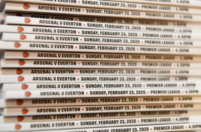 Framed Print : Arsenal vs. Everton: Premier League Clash at Emirates Stadium