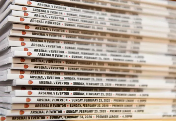 Framed Print : Arsenal vs. Everton: Premier League Clash at Emirates Stadium