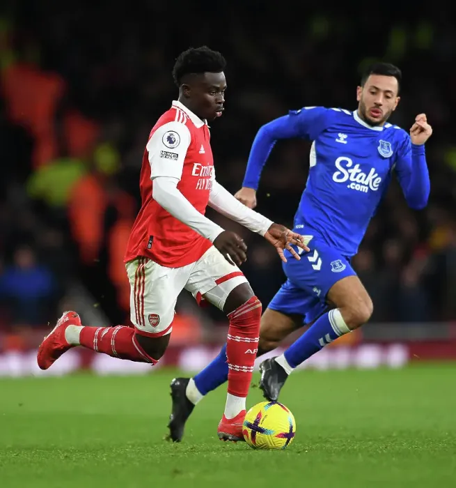 Framed Print : Arsenal vs Everton: Premier League Clash at Emirates Stadium (2023) Framed Print : Arsenal vs Everton: Premier League Clash at Emirates Stadium (2023)