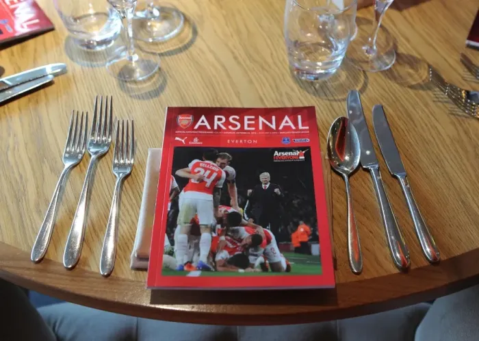 Framed Print : Arsenal vs. Everton Premier League Match Programme (2015 / 16)