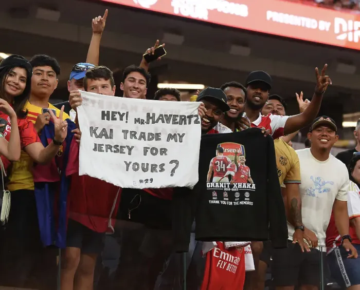 Framed Print : Arsenal vs. FC Barcelona: A Passionate Showdown at SoFi Stadium (2023)