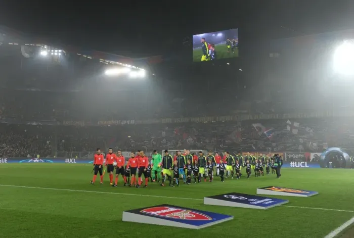 Framed Print : Arsenal vs. FC Basel: UEFA Champions League Clash at St. Jakob-Park (2016) Framed Print : Arsenal vs. FC Basel: UEFA Champions League Clash at St. Jakob-Park (2016)
