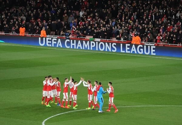 Arsenal vs. FC Bayern Munich: UEFA Champions League Clash at Emirates Stadium (2016-17)