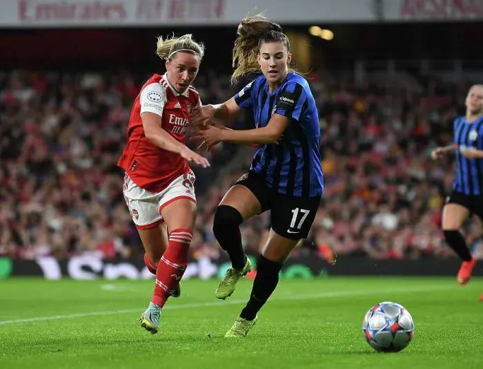 Framed Print : Arsenal vs FC Zurich: Group C - UEFA Women's Champions League Framed Print : Arsenal vs FC Zurich: Group C - UEFA Women's Champions League