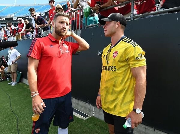 Arsenal vs. Fiorentina: Christian McCaffrey's Surprise Appearance at the 2019 International Champions Cup in Charlotte