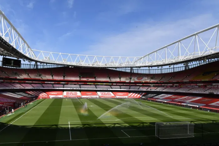 Framed Print : Arsenal vs Fulham at Empty Emirates: 2020-21 Premier League Match under COVID-19 Restrictions Framed Print : Arsenal vs Fulham at Empty Emirates: 2020-21 Premier League Match under COVID-19 Restrictions