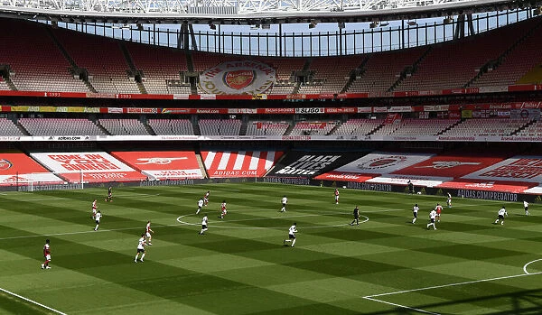 Arsenal vs Fulham: Emirates Stadium in Empty Glory (April 2021, Premier League)