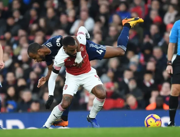 Framed Print : Arsenal vs. Fulham: Lacazette vs. Odoi Clash in Premier League Showdown