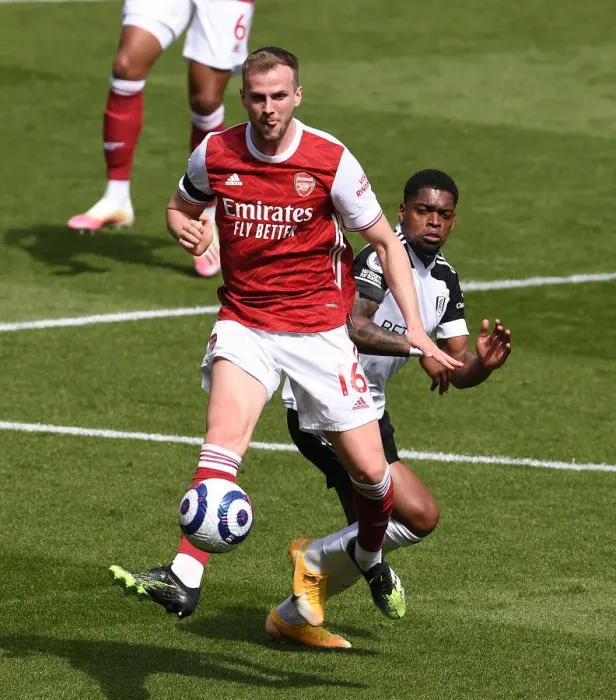 Framed Print : Arsenal vs. Fulham: Rob Holding Clashes with Ademola Lookman in Empty Emirates Stadium, Premier League 2020-21 Framed Print : Arsenal vs. Fulham: Rob Holding Clashes with Ademola Lookman in Empty Emirates Stadium, Premier League 2020-21