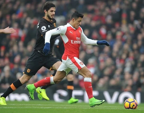 Arsenal vs Hull City: Alexis Sanchez Faces Off Against Andrea Ranocchia in Premier League Clash