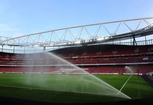 Arsenal vs Hull City: Emirates Stadium Pre-Match Preparations (2013-14)