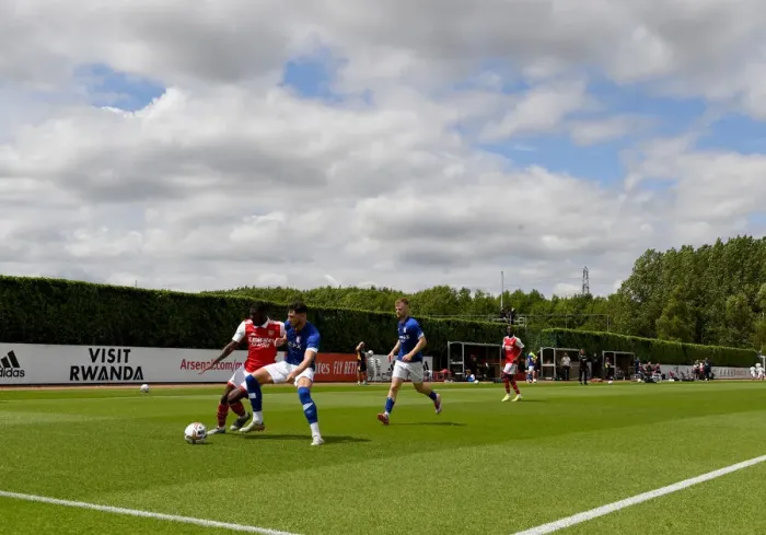 Framed Print : Arsenal vs Ipswich Town: Pre-Season Friendly - July 2022