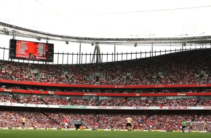 Framed Print : Arsenal vs Juventus: 0-1 at Emirates Stadium, London (2008)