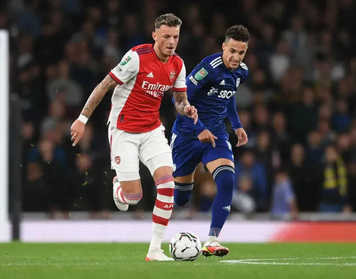 Framed Print : Arsenal vs Leeds United: Carabao Cup Showdown at Emirates Stadium