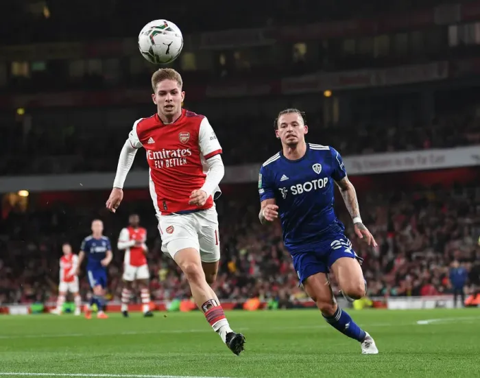 Framed Print : Arsenal vs Leeds United: Carabao Cup Showdown at Emirates Stadium