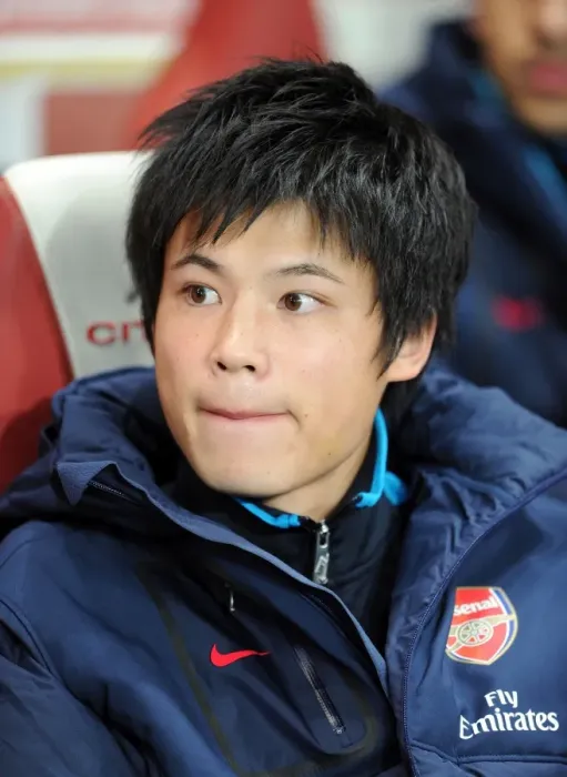 Framed Print : Arsenal vs Leeds United: FA Cup Clash - Ryo Miyaichi in Action