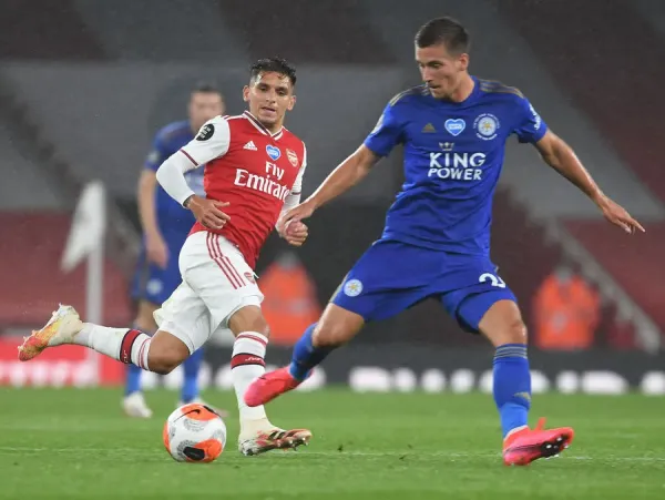 Arsenal vs Leicester City Print: Emirates Stadium Art Prints