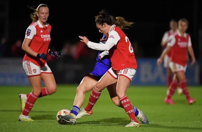 Framed Print : Arsenal vs Leicester City: A Battle for FA Women's Super League Supremacy - Taylor vs Mace Framed Print : Arsenal vs Leicester City: A Battle for FA Women's Super League Supremacy - Taylor vs Mace