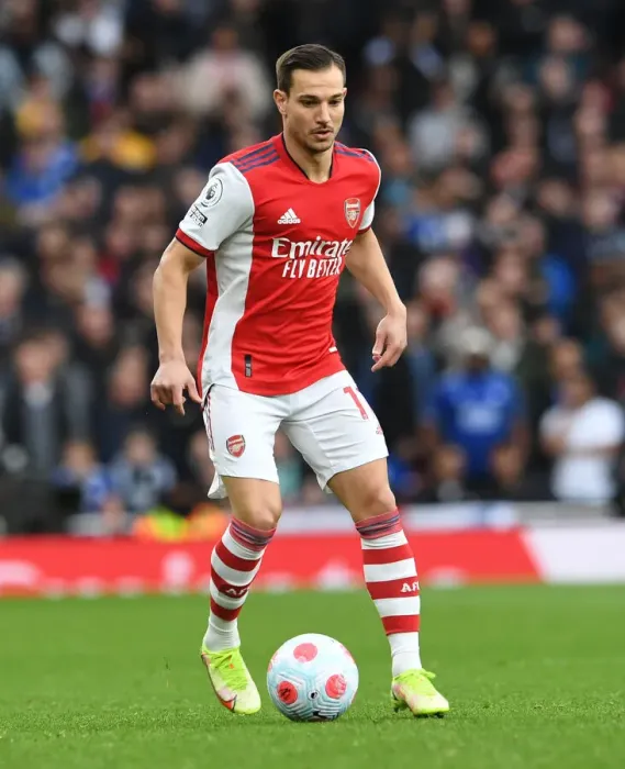 Framed Print : Arsenal vs Leicester City: Cedric Soares in Action at Emirates Stadium (Premier League 2021-22) Framed Print : Arsenal vs Leicester City: Cedric Soares in Action at Emirates Stadium (Premier League 2021-22)