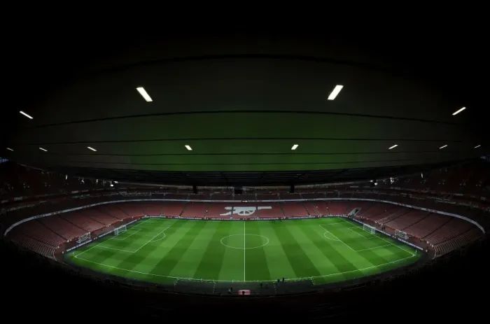 Framed Print : Arsenal vs Leicester City: Emirates Stadium, Premier League Showdown (2014-15) Framed Print : Arsenal vs Leicester City: Emirates Stadium, Premier League Showdown (2014-15)