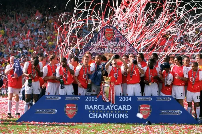 Framed Print : Arsenal vs Leicester City: FA Premiership Showdown at Highbury, May 15, 2004