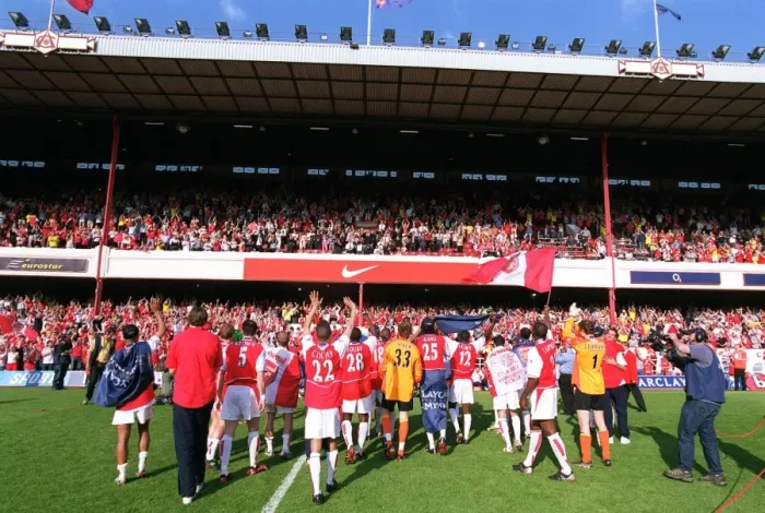 Framed Print : Arsenal vs Leicester City: FA Premiership Showdown - May 15, 2004, Highbury, London Framed Print : Arsenal vs Leicester City: FA Premiership Showdown - May 15, 2004, Highbury, London
