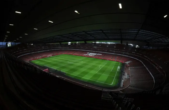 Framed Print : Arsenal vs Leicester City: Premier League Clash at Emirates Stadium, 2014-15