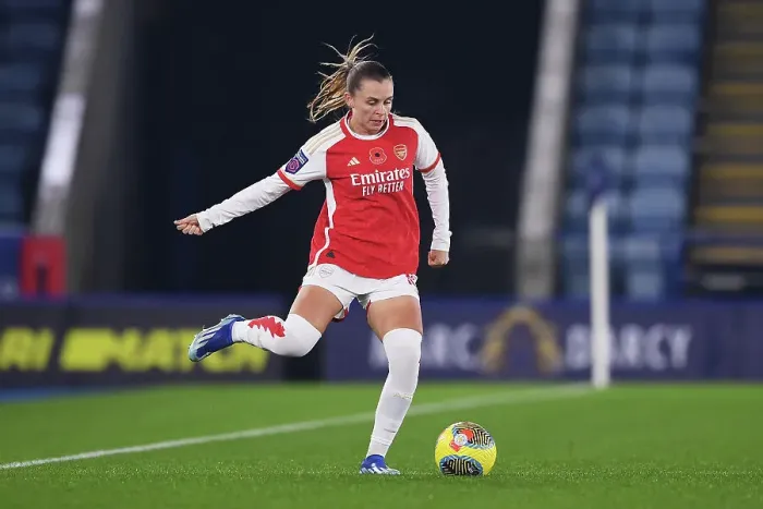 Framed Print : Arsenal vs Leicester City: Women's Super League Clash at The King Power Stadium Framed Print : Arsenal vs Leicester City: Women's Super League Clash at The King Power Stadium